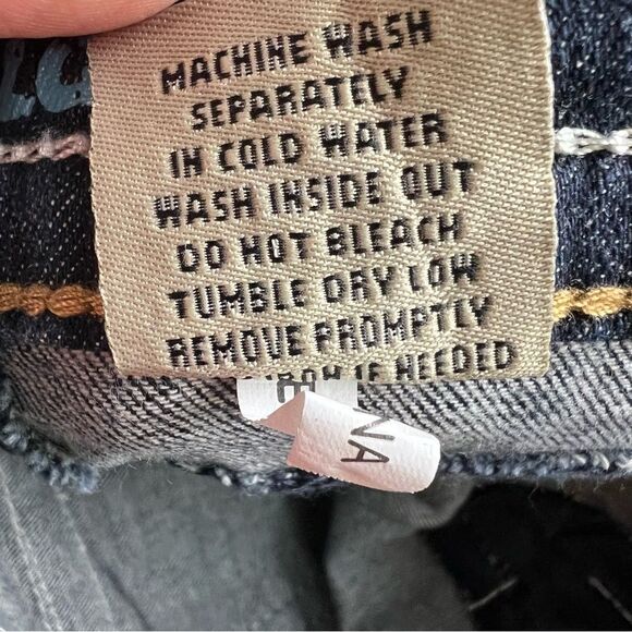 NWT Zenobia XXXL Denim Capri Pants 2% Spandex LA Designer - Picture 4 of 11